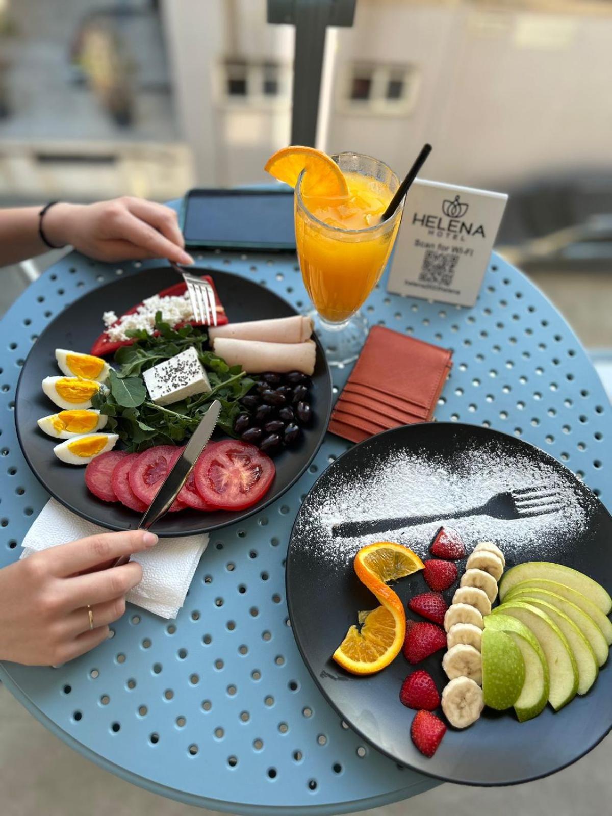 Helena Hotel Shëngjin 外观 照片